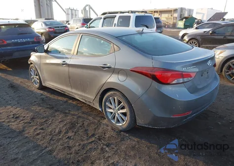 2014 Hyundai Elantra Se z USA, uszkodzony, nr VIN 5NPDH4AEXEH484345